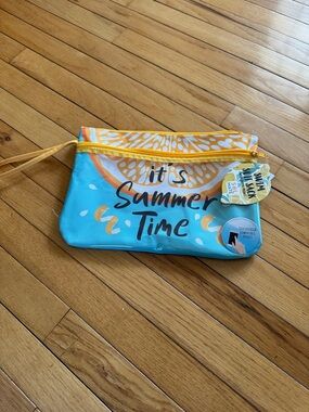 It's Summer Time' Blue & Yellow Swim Bag